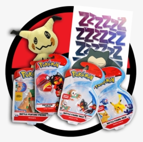 Two 2″ Figure Packs - Pokemon, HD Png Download, Transparent PNG