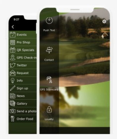 Golf Club Mobile App, HD Png Download, Transparent PNG