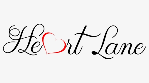 Clipart Hearts Calligraphy - Calligraphy, HD Png Download, Transparent PNG