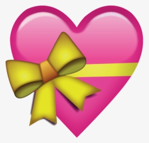 Emojis De Whatsapp Corazones Png Black And White Download - Pink Heart Emoji, Transparent Png, Transparent PNG