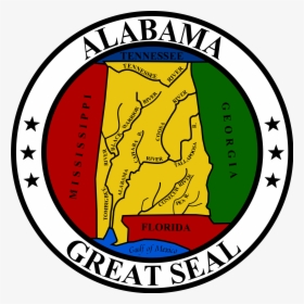 Alabama Seal - Alabama State Seal Png, Transparent Png, Transparent PNG