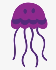 Box Jellyfish Png Transparent Image - Jellyfish Clipart No Background, Png Download, Transparent PNG