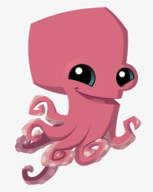 Octopus Cartoon Png Transparent Background, Png Download, Transparent PNG