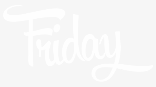 Friday - Calligraphy, HD Png Download, Transparent PNG