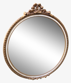 Vintage Gilt Round Mirror Chairish Associated With - Circle, HD Png Download, Transparent PNG