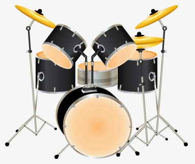Drums Kit Png Image - Como Se Dice Maracas En Inglés, Transparent Png, Transparent PNG