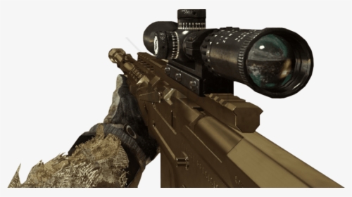 Transparent Black Ops 3 Gun Png - Call Of Duty Gold Sniper, Png Download, Transparent PNG