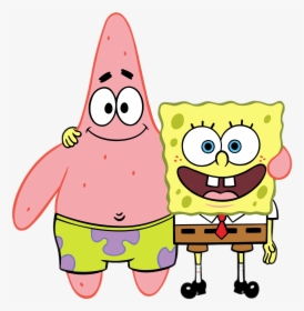 Spongebob Patrick Transparent Png - Patrick Star And Spongebob, Png Download, Transparent PNG