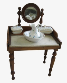 Vintage Table Top Mirror - End Table, HD Png Download, Transparent PNG