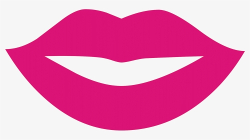 Lip Silhouette At Getdrawings - Printable Lip Cut Outs, HD Png Download, Transparent PNG