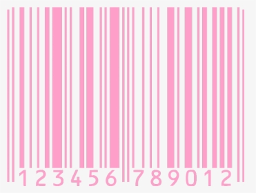 Transparent Png Barcode - Codigo De Barras Color Rosa, Png Download, Transparent PNG