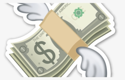 Flying Money Emoji , Png Download - Flying Money Emoji Png, Transparent Png, Transparent PNG