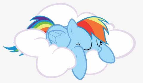 Eqd Exclusive Interview - My Little Pony Rainbow Dash Sleep, HD Png Download, Transparent PNG