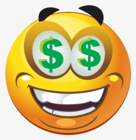 Emoji With Dollar Eyes, HD Png Download, Transparent PNG