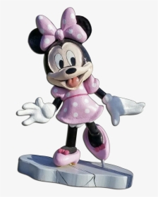 Pink Minnie Mouse - Figurine, HD Png Download, Transparent PNG
