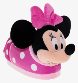 Minnie Mouse Slippers   Class - Plush, HD Png Download, Transparent PNG