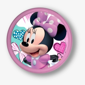 Minnie Mouse Led Push Light - Disney Junior Mickey Mouse Minnie, HD Png Download, Transparent PNG