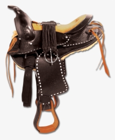 Round Skirt Western Saddle, Arizona - Transparent Horse Saddle Png, Png Download, Transparent PNG