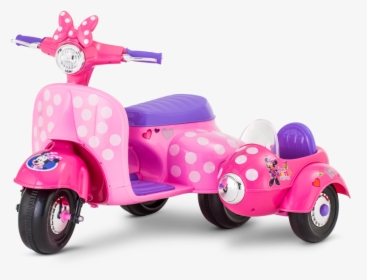 6 Volt Minnie Mouse Happy Helpers Scooter, HD Png Download, Transparent PNG