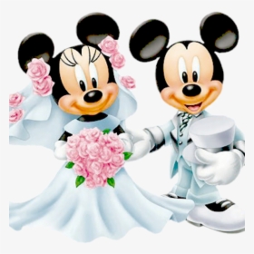 Disney World - Mickey Mouse Minnie Mouse Wedding, HD Png Download, Transparent PNG