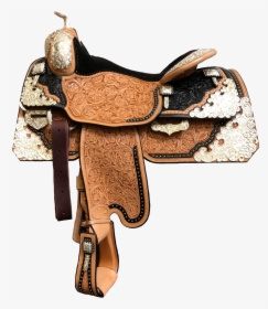 B18-381 Silver Show Saddle, HD Png Download, Transparent PNG