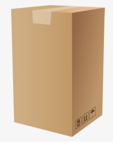 Carton Box Png Clip Art - Brown Box Transparent Png, Png Download, Transparent PNG
