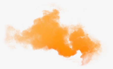 #cloud #orange #fog #spray #spraypaint #orangeclouds - Transparent Orange Clouds Png, Png Download, Transparent PNG