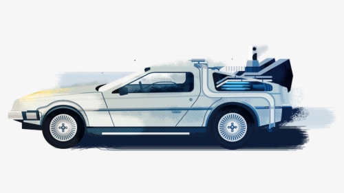 Back To The Future Illustration, HD Png Download, Transparent PNG