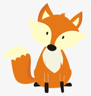 Fox Illustration, Fox, Clip Art, Cute, Illustrator - Fox Pictures For Preschool, HD Png Download, Transparent PNG