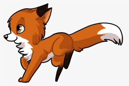Baby Anime Cliparts - Cartoon Fox Transparent Background, HD Png Download, Transparent PNG