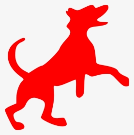 Pets Clipart Silhouette - Silhouette Of Barking Dog, HD Png Download, Transparent PNG