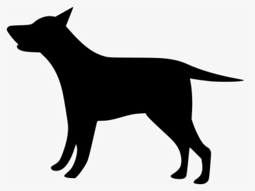 Dog Breed Black Silhouette Clip Art - Guard Dog, HD Png Download, Transparent PNG