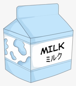 Box - Aesthetic Milk Carton Drawing, HD Png Download, Transparent PNG