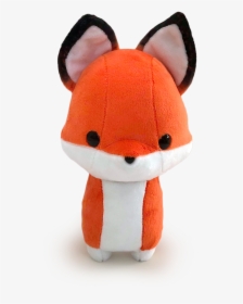 Transparent Cute Fox Png - Cute Fox Plush, Png Download, Transparent PNG