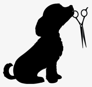 Dog Bandana Clip Art Freeuse - Dog Clipart Silhouette, HD Png Download, Transparent PNG