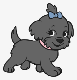 Beanie S Tag You Re It Dog Clip Art, Silhouette Files, - Dog Png Desenho, Transparent Png, Transparent PNG