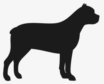 Cane Corso Stamp Dog, Cat Amp Fur Baby Stamps - Rottweiler Silhouette, HD Png Download, Transparent PNG