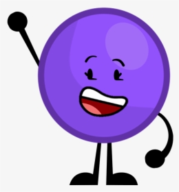 Purple Ball Object - Object Show Fanonpedia Ball, HD Png Download, Transparent PNG