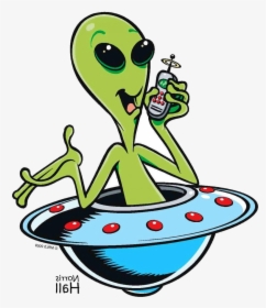 Alien Spaceship Clipart Free Best Transparent Png - Alien In Spaceship Clipart, Png Download, Transparent PNG