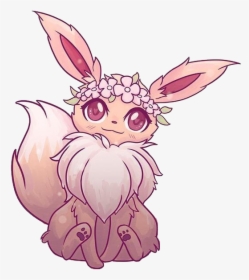 #pokemon #eevee #cute #fox #animal #naomilord #cute - Cute Pokemon Eevee Drawing, HD Png Download, Transparent PNG