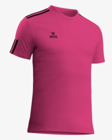 Phoenix Soccer Jersey - Black And Pink Soccer Jersey, HD Png Download, Transparent PNG