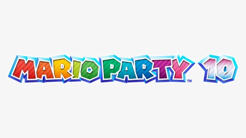 Wiiu Marioparty10 Logo E3 - Mario Party 10 Logo, HD Png Download, Transparent PNG