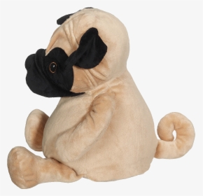 Embroider Buddy® Parker Pug Buddy - Stuffed Toy, HD Png Download, Transparent PNG