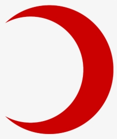 Crescent Transparent Red - Red Crescent Moon Vector, HD Png Download, Transparent PNG