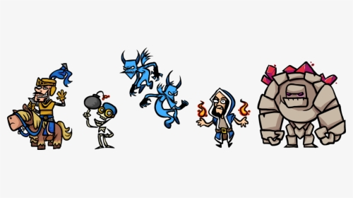 Clash Royale Troops - Clash Royale Troop Drawings, HD Png Download, Transparent PNG