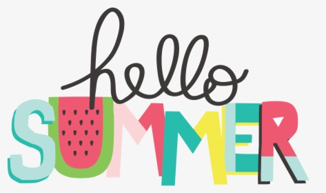 Transparent Hello Summer Png - Simple Stories Hello Summer, Png Download, Transparent PNG