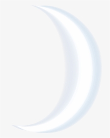 White Crescent Moon Png - Transparent White Crescent Moon Png, Png Download, Transparent PNG