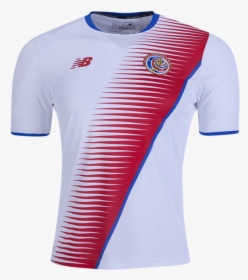 Costa Rica 2017 Away Soccer Jersey - Costa Rica Football Shirt 2018, HD Png Download, Transparent PNG