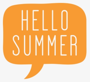 Transparent Hello Summer Png - Hello Summer, Png Download, Transparent PNG