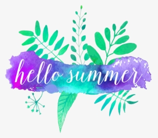 Transparent Hello Summer Clipart - Stickers Hello Summer, HD Png Download, Transparent PNG